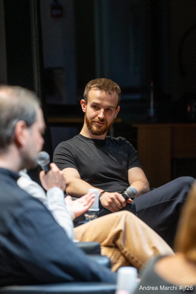 Zakhar Protsiuk, Chief Operating Officer at The Kyiv Independent. Photo: Andrea Marchi (IJF26)