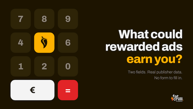 What could rewarded ads earn you? Try this calculator