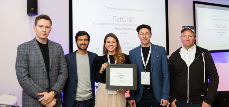 FatChilli wins Google Transformation Award