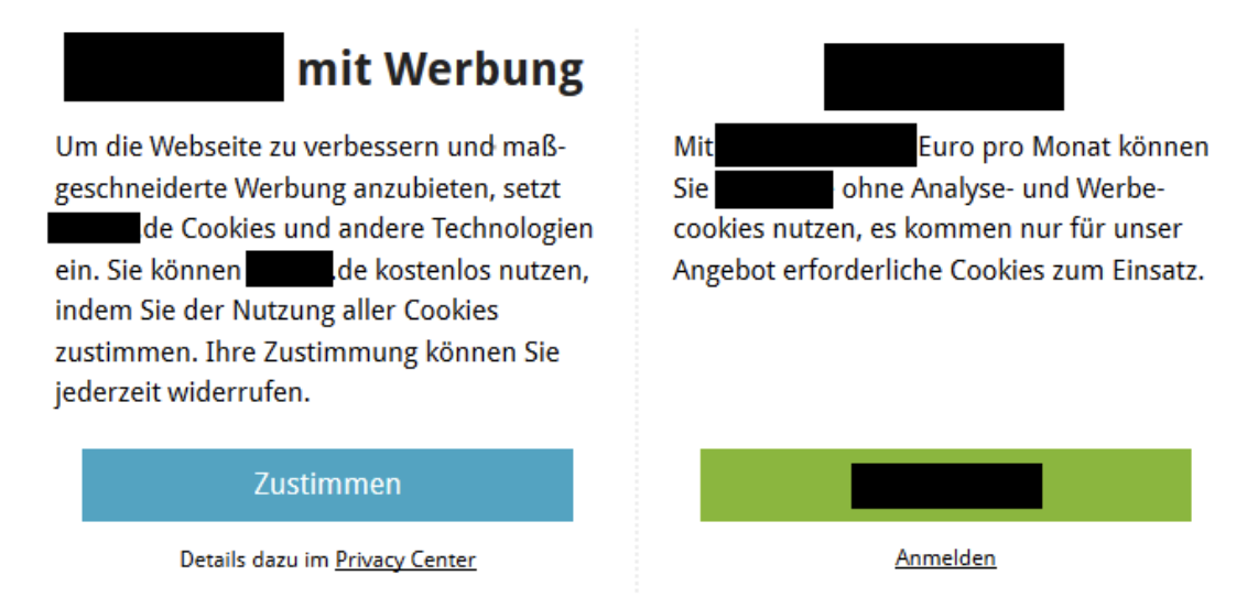 cookie consent implementation